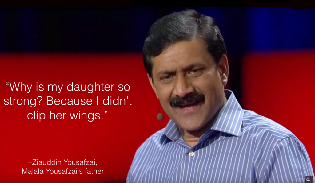 TED Talk by Ziauddin Yousafzai